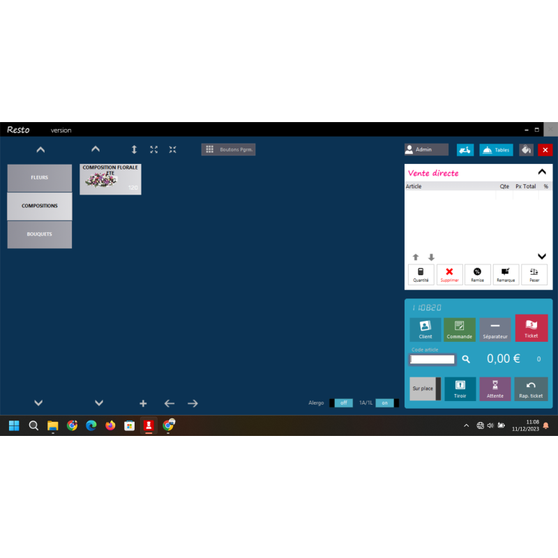 Logiciel De Caisse Fleuriste